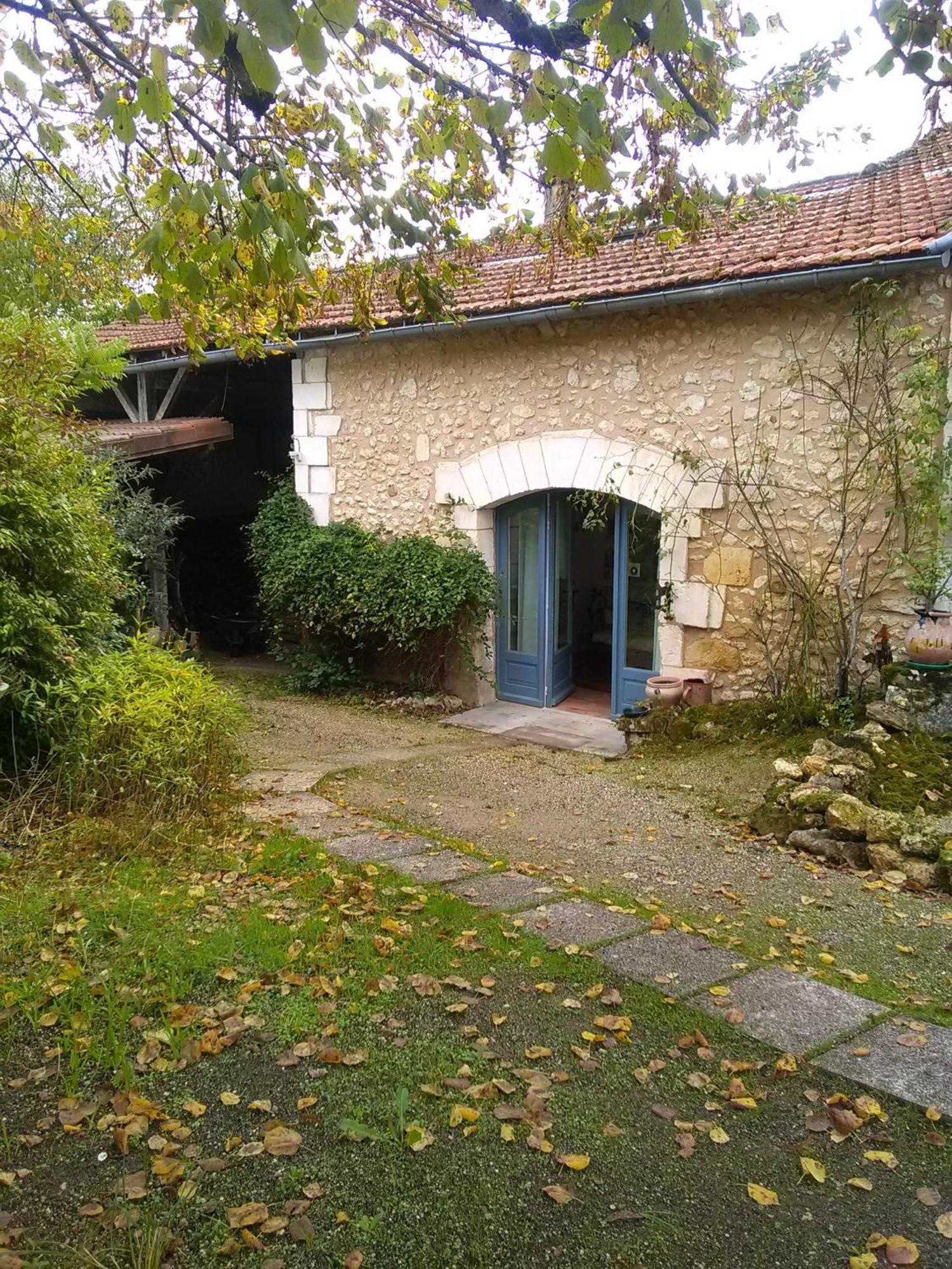 La Maison Bleue Brantome Exterior photo